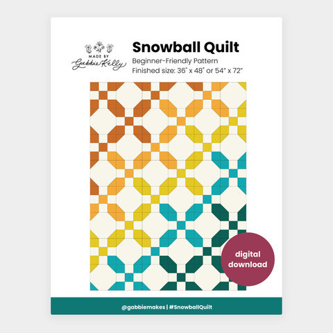 PDF Download - Snowball Quilt