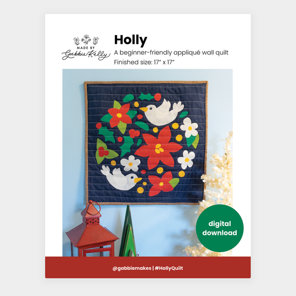 PDF Download - Holly Quilt Pattern